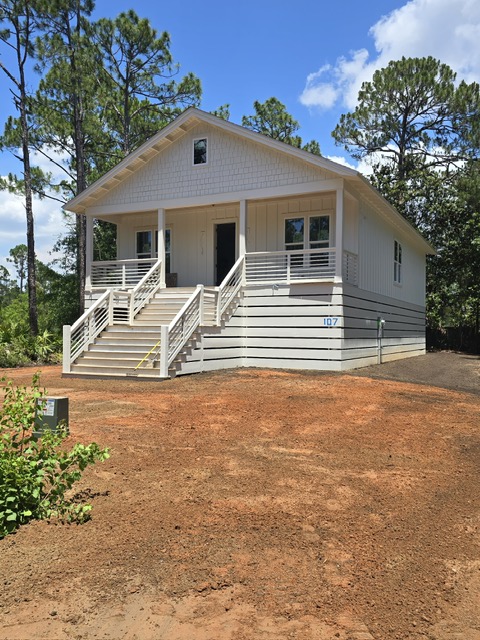 New Home — Completed Site